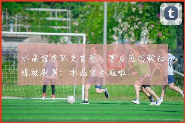 水晶宫夺队史首冠，赛后范志毅社媒被刷屏：水晶宫夺冠啦！